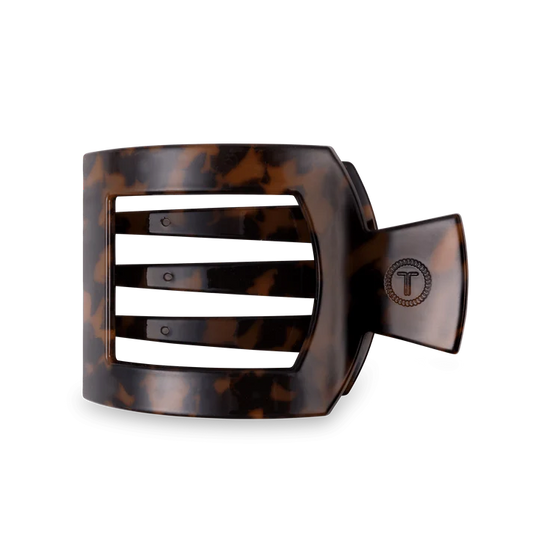 Teleties | Flat Square Large Tortoise Hair Clip