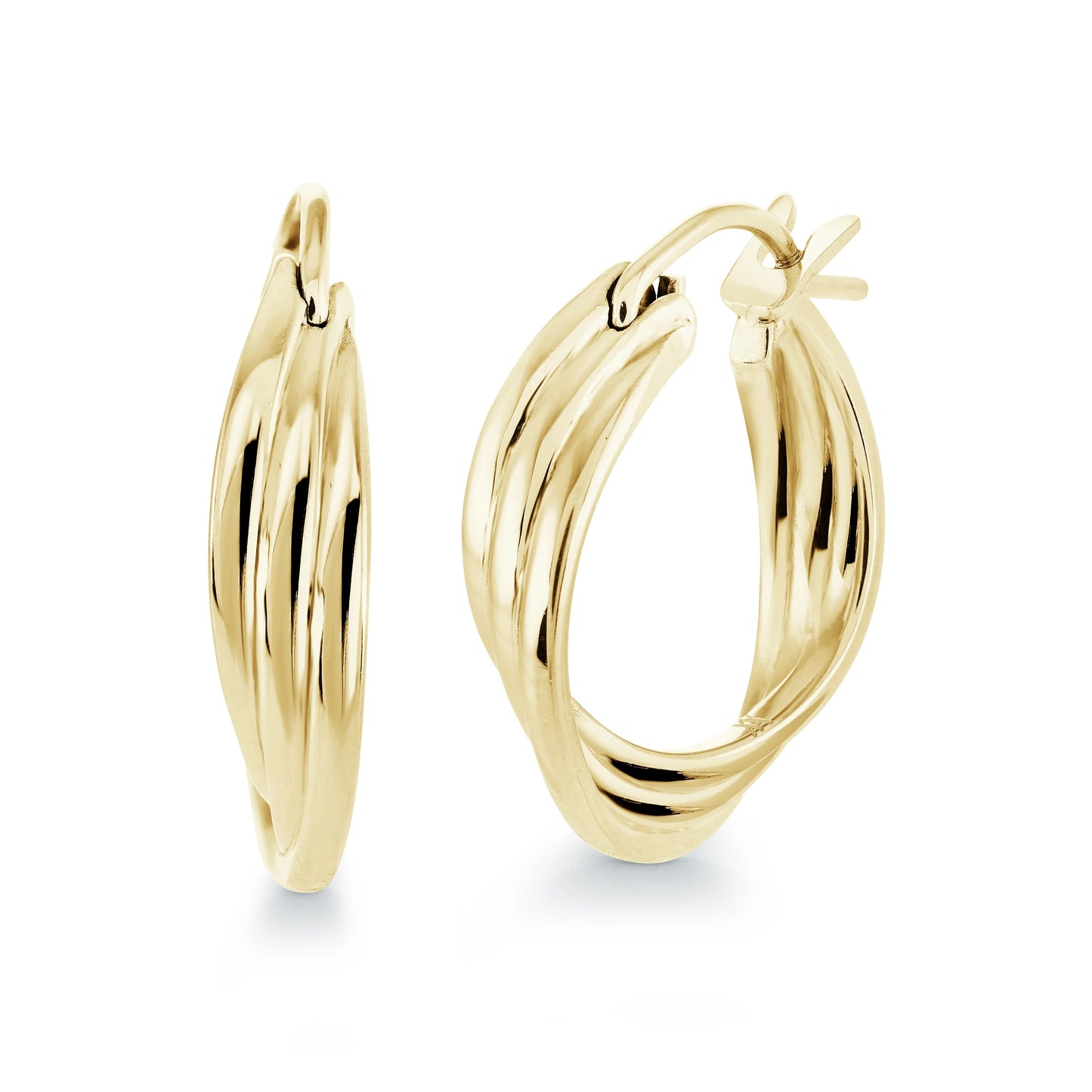 Jewelry | Earrings Triple Hoop Gold