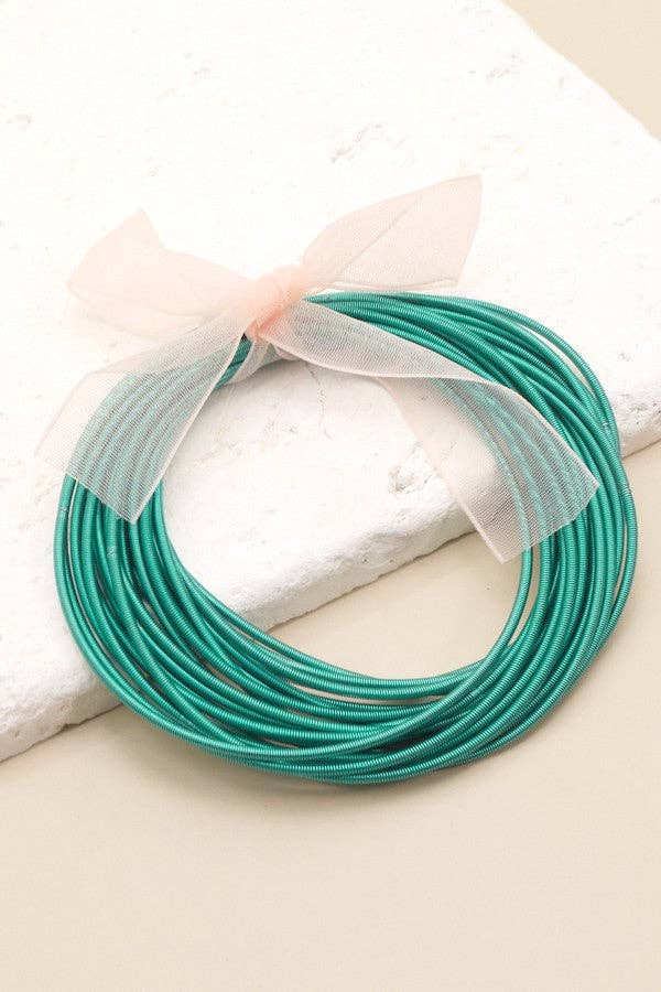 Jewelry | Bracelet Guitar String Turquoise