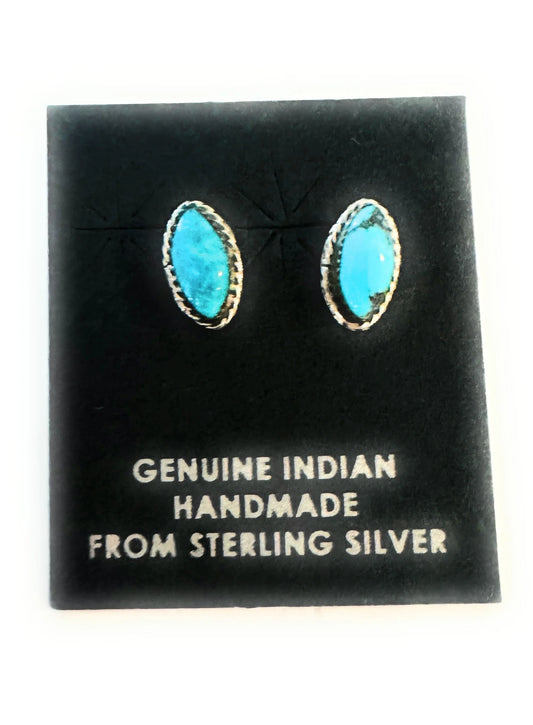Navajo Marquise Studs