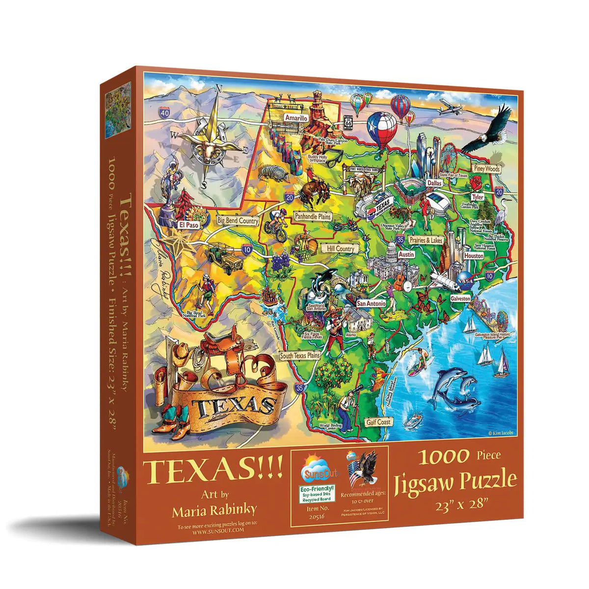 Puzzle - Texas 1000+