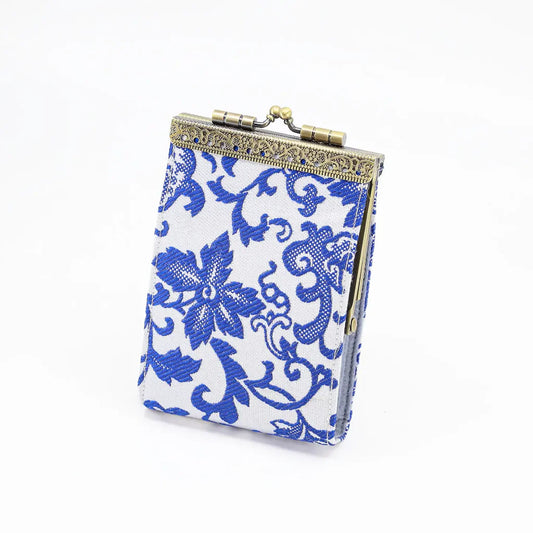 Accessories | Card Holder White And Blue Floral