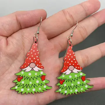 Jewelry | Earrings Wooden Elf Dangle