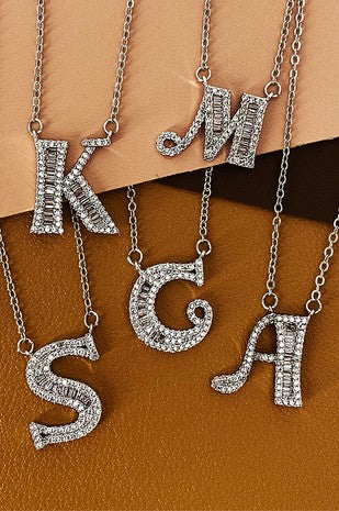 Necklace | Chunky Initial Necklace