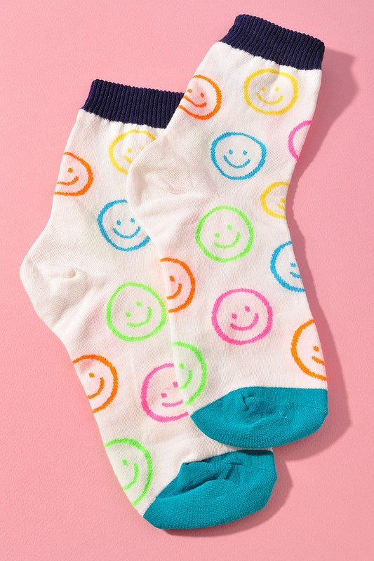 Socks | Smiley Multicolored
