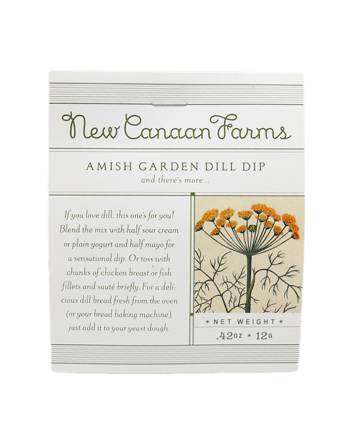 New Canaan Farms Amish Garden Dill Dip