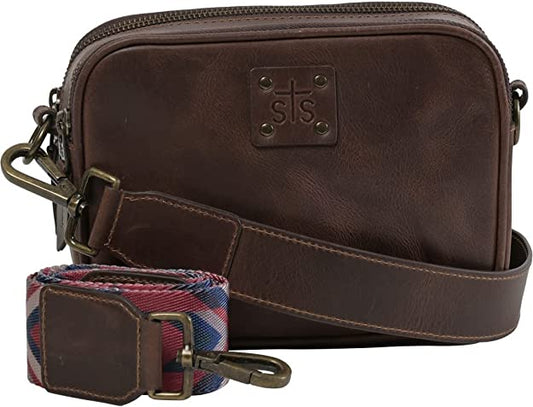 Bags | sTs CrossbodyBasic Bliss Chocolate Lucy