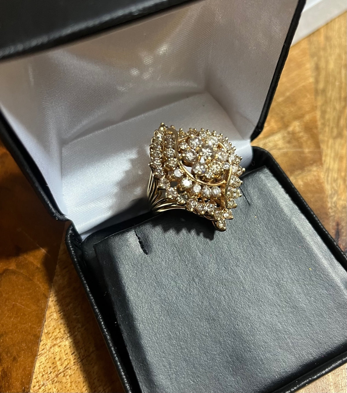 Vintage 4 Carat Diamond Ring