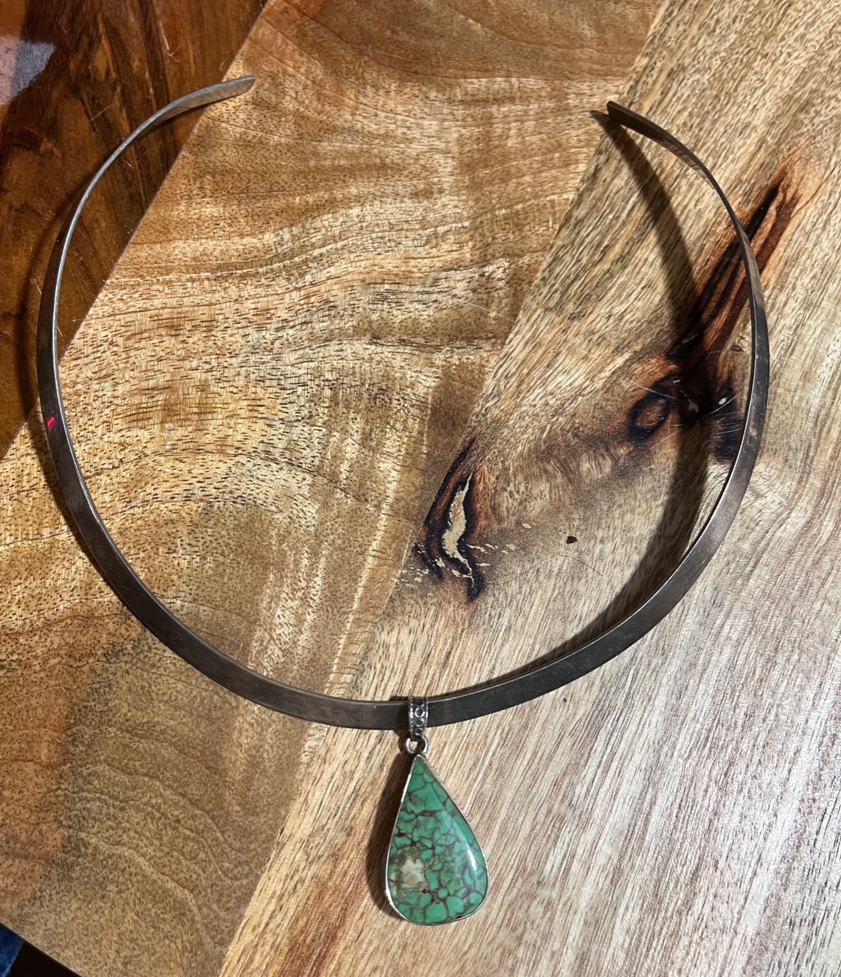 Authentic Turquoise Choker Necklace