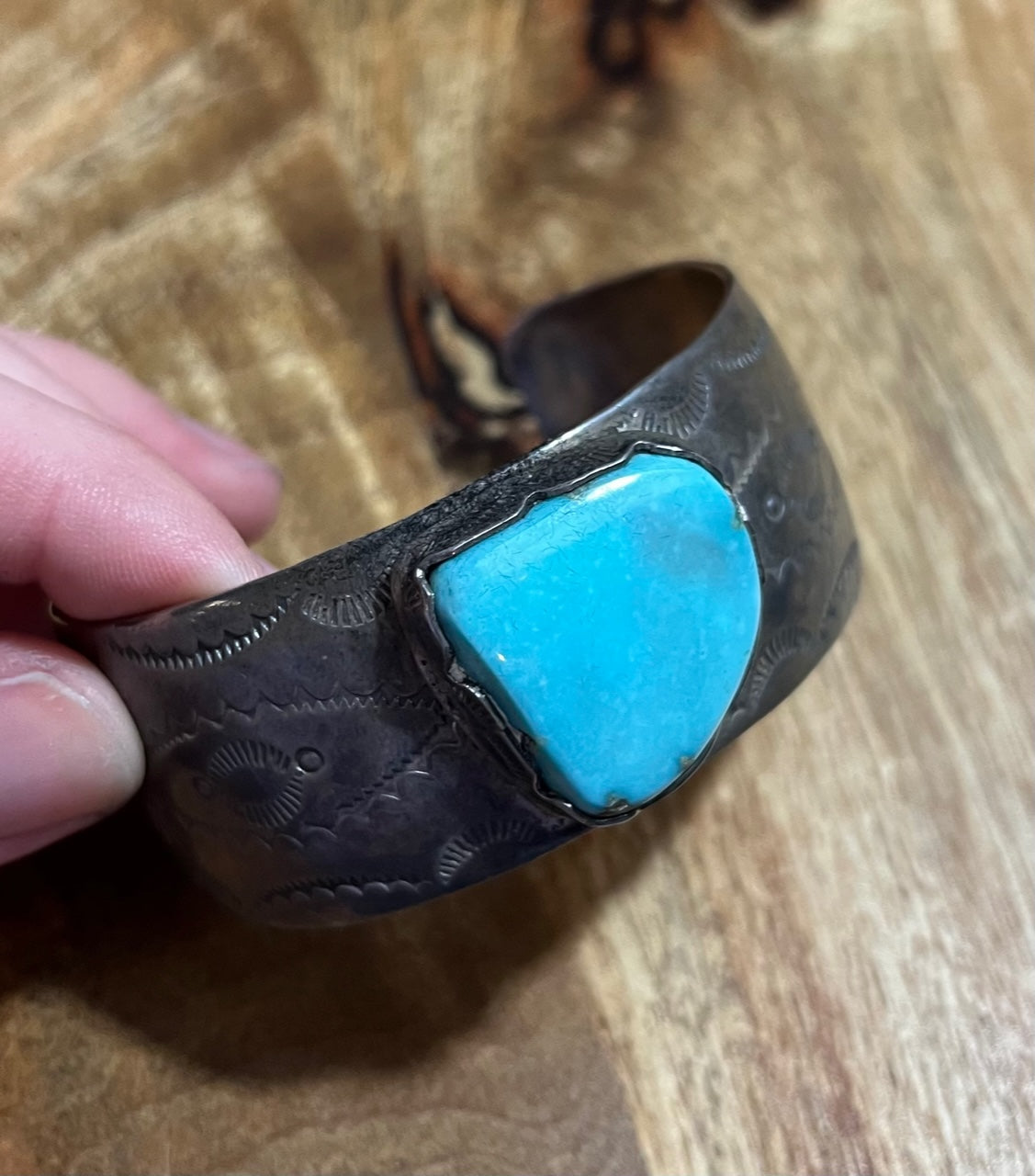 Turquoise | Authentic Navajo Turquoise Nugget Cuff