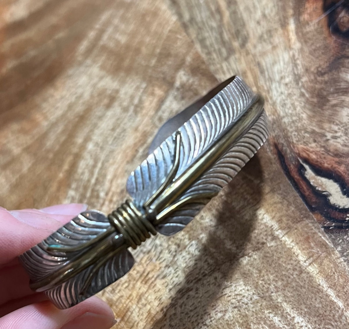 Authentic Feather Cuff