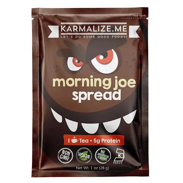 Karmalize.me Morning Joe Spread 1-oz Single Serve Pouches