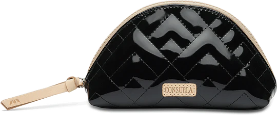 Consuela | Medium Cosmetic Bag - Inked