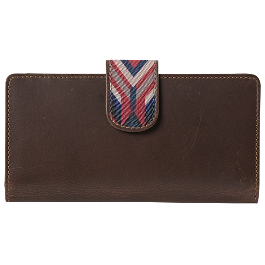 sTs Basic Bliss Chocolate Carlin Wallet