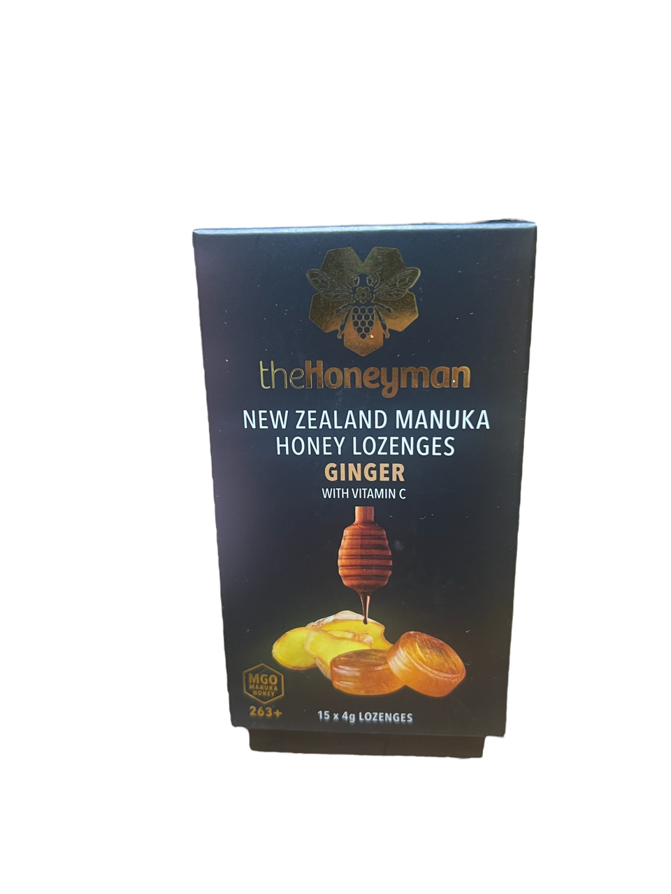 The Honeyman Manuka Honey &amp; Ginger Lozenges