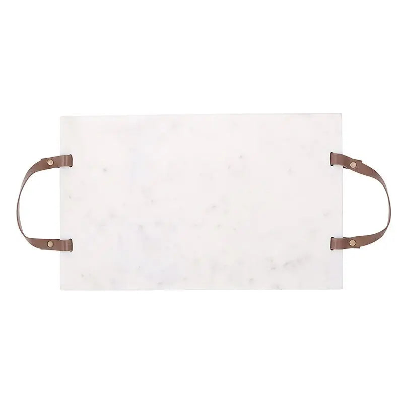 Mudpie Marble Leather Serving Board