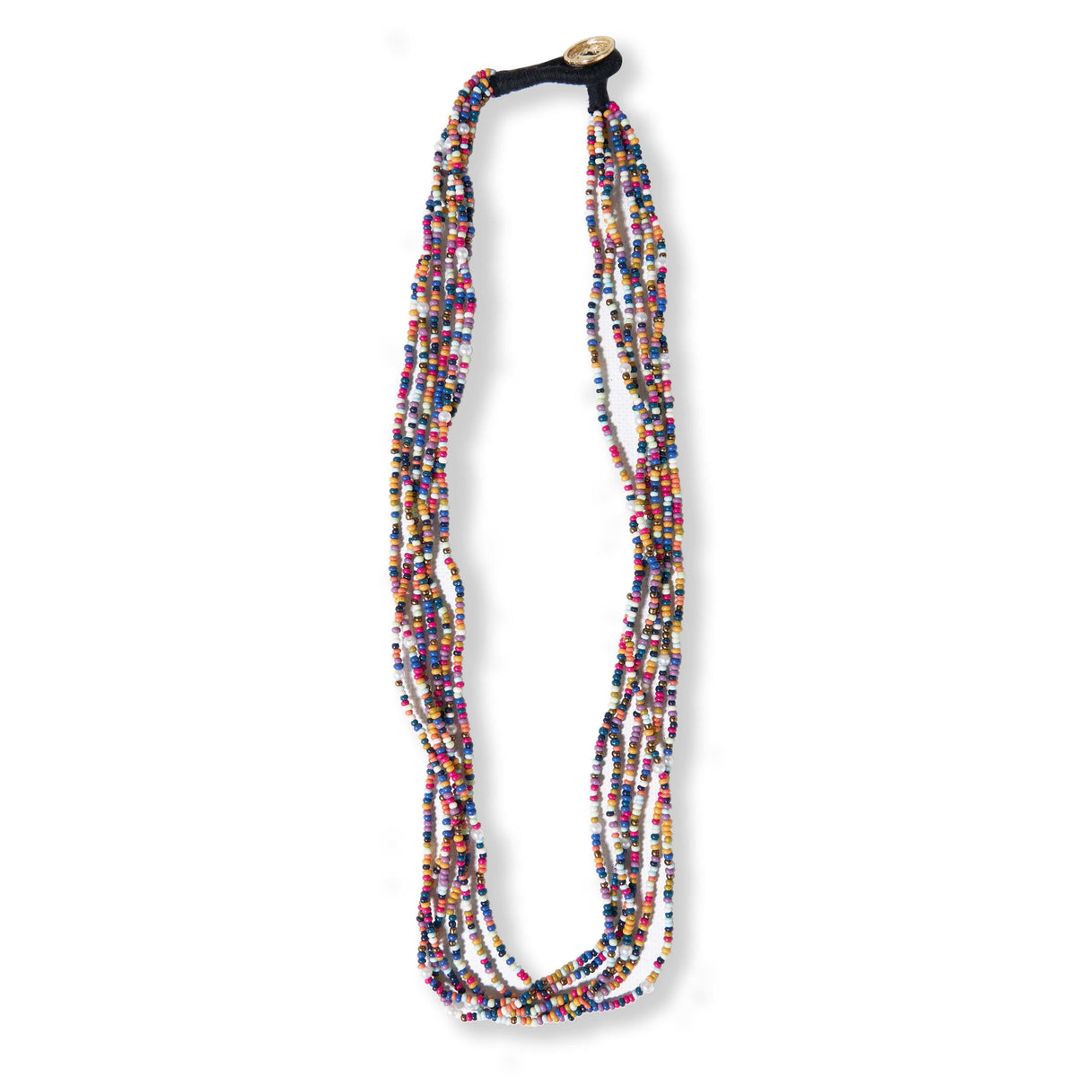 Quinn Mixed Beaded Necklace Multicolor