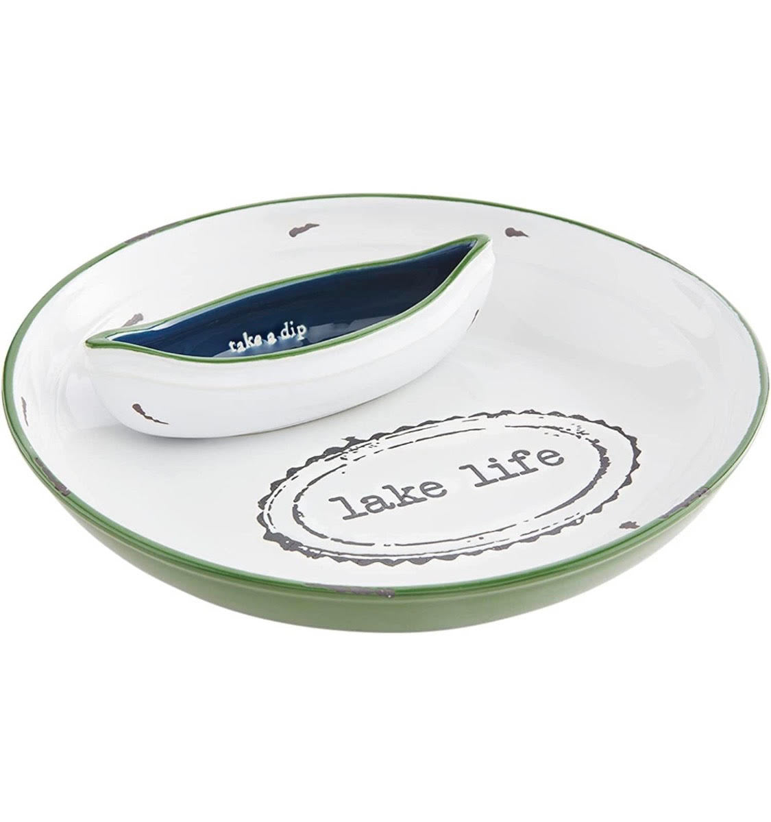 Mudpie Lake Life Chip N Dip Set